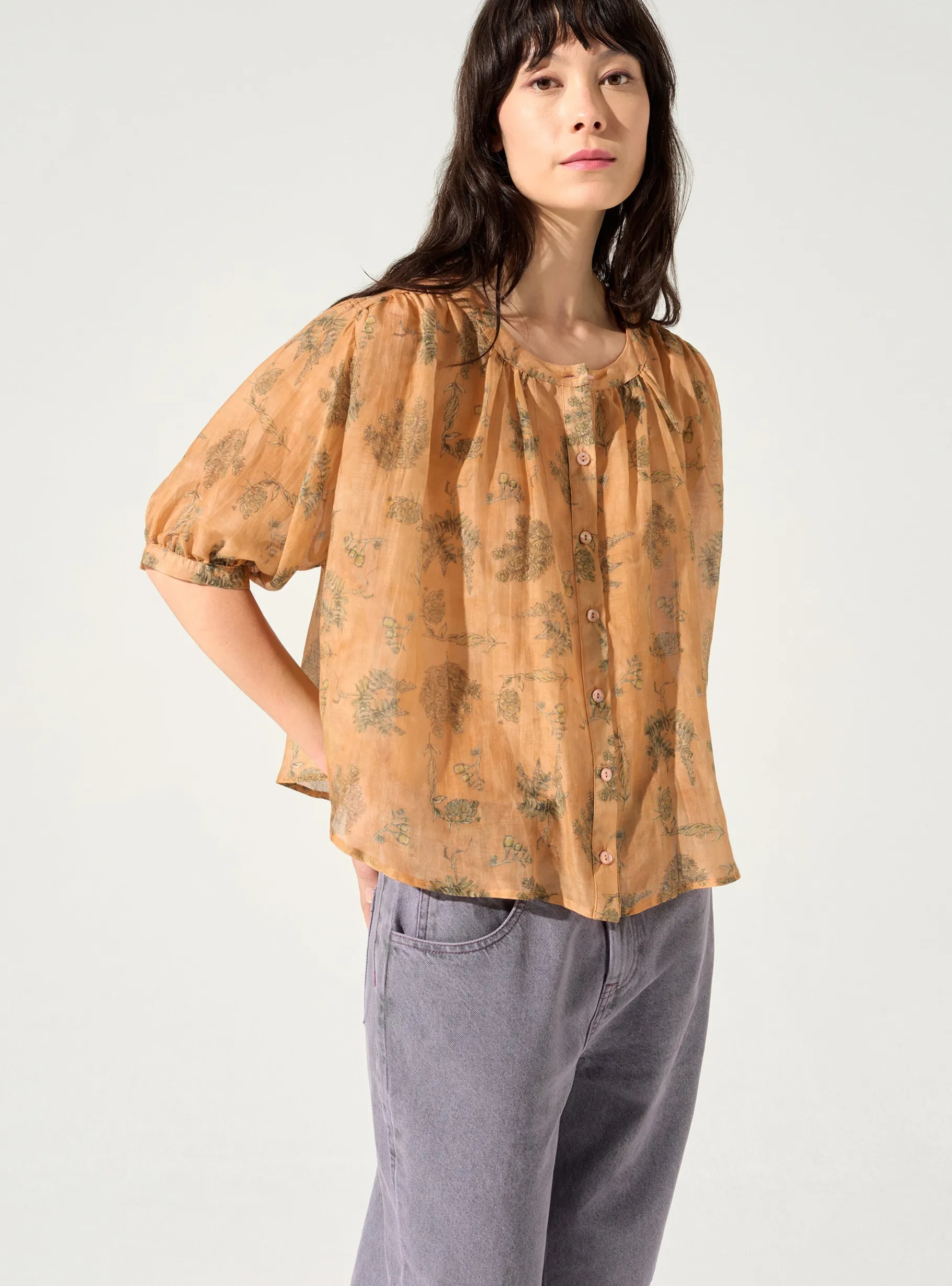 Cotélac Hauts*Blouse oversize Baie