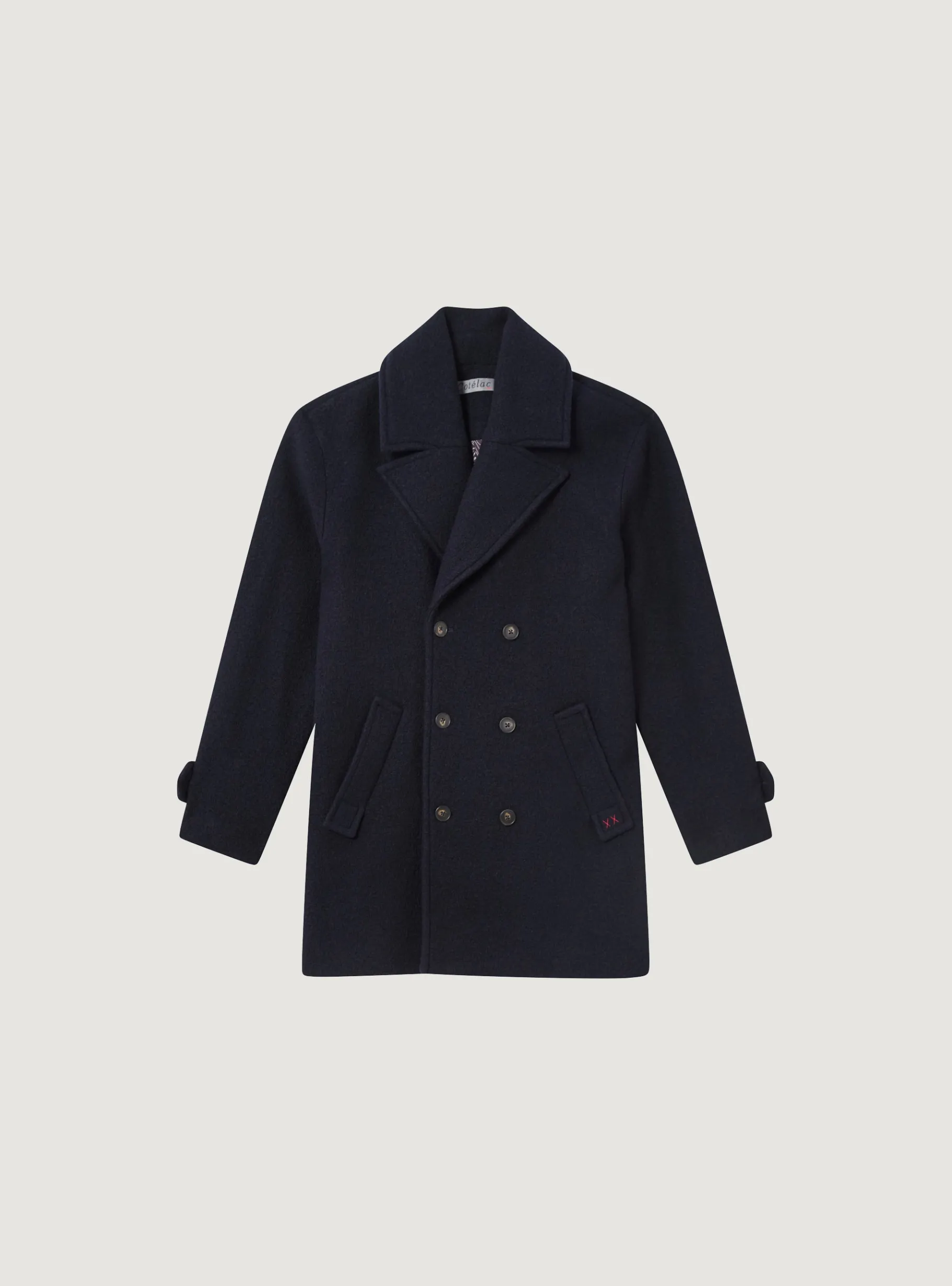 Cotélac Vestes & Manteaux*Manteau droit Navy